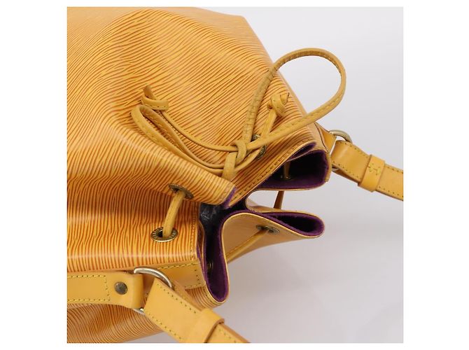 LOUIS VUITTON Borsa a tracolla Epi Noe Tassili Yellow M44009 LV Auth ka6279 - vista 6