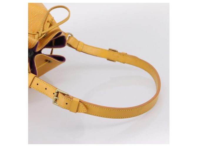 LOUIS VUITTON Borsa a tracolla Epi Noe Tassili Yellow M44009 LV Auth ka6279 - vista 7