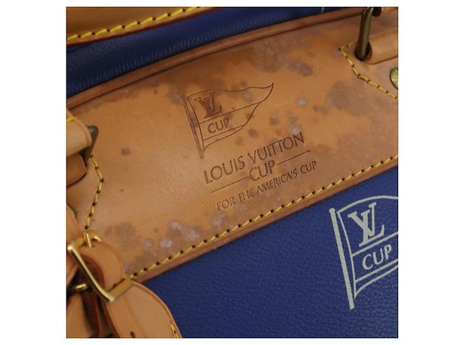 LOUIS VUITTON LV Cup Evasion Boston Bag Blue LV Auth 202477 Blau - Ansicht 10