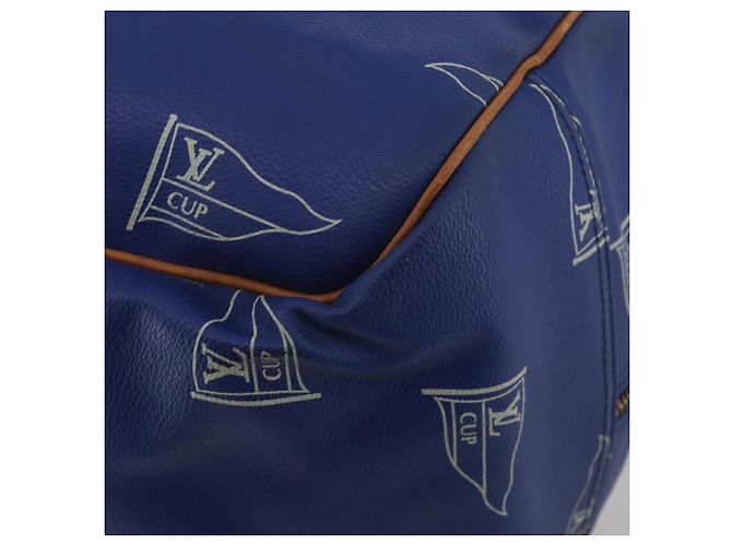 LOUIS VUITTON LV Cup Evasion Boston Bag Blue LV Auth 202477 Blau - Ansicht 16