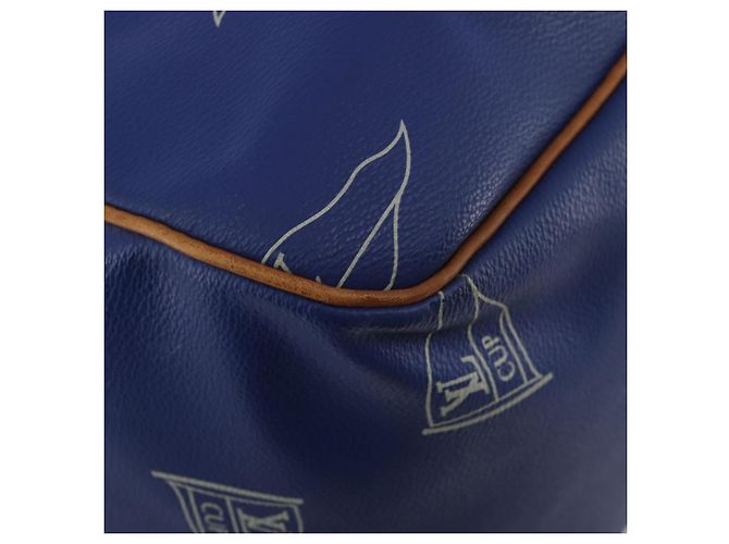 LOUIS VUITTON LV Cup Evasion Boston Bag Blue LV Auth 202477 Blau - Ansicht 17