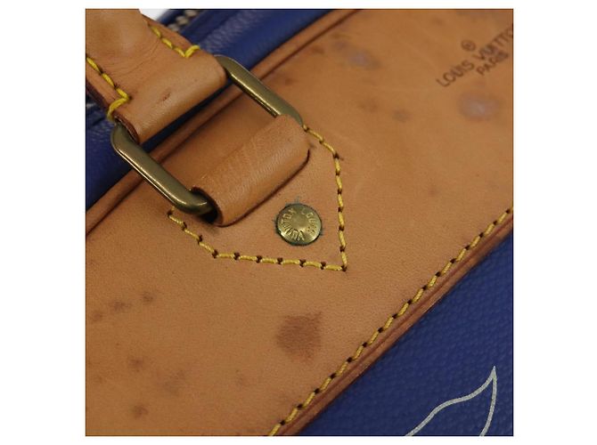 LOUIS VUITTON LV Cup Evasion Boston Bag Blue LV Auth 202477 Blau - Ansicht 18