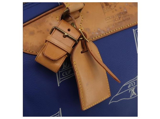 LOUIS VUITTON LV Cup Evasion Boston Bag Blue LV Auth 202477 Blau - Ansicht 19