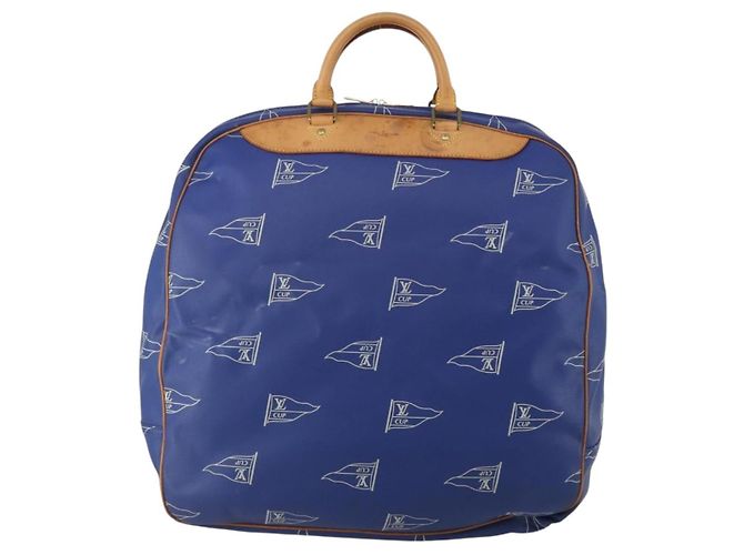 LOUIS VUITTON LV Cup Evasion Boston Bag Blue LV Auth 202477 Blau - Ansicht 2