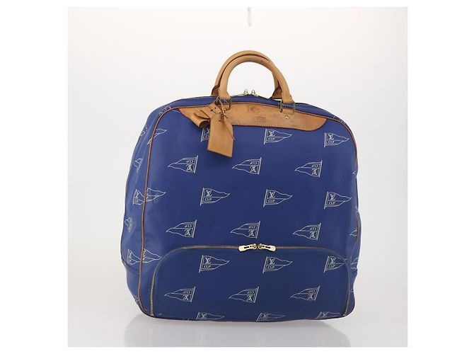 LOUIS VUITTON LV Cup Evasion Boston Bag Blue LV Auth 202477 Blau - Ansicht 21