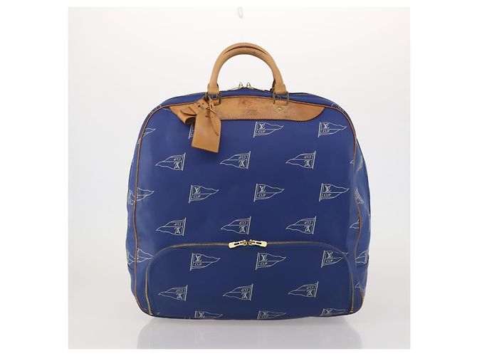 LOUIS VUITTON LV Cup Evasion Boston Bag Blue LV Auth 202477 Blau - Ansicht 22