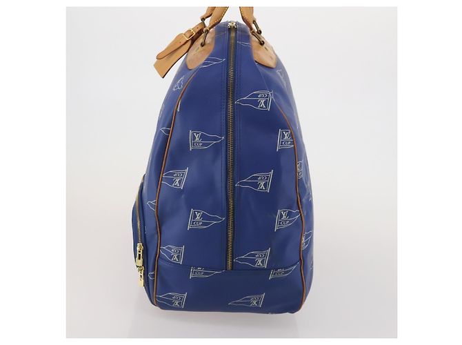 LOUIS VUITTON LV Cup Evasion Boston Bag Blue LV Auth 202477 Blau - Ansicht 3