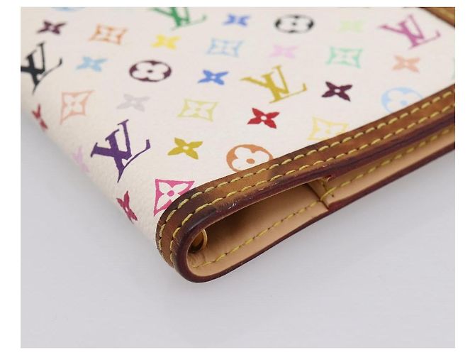 LOUIS VUITTON Monogram Multicolor Agenda PM Planner White R20896 LV Auth BA15509 - view 14