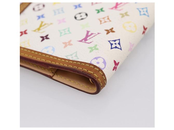LOUIS VUITTON Monogram Multicolor Agenda PM Planner White R20896 LV Auth BA15509 - view 15