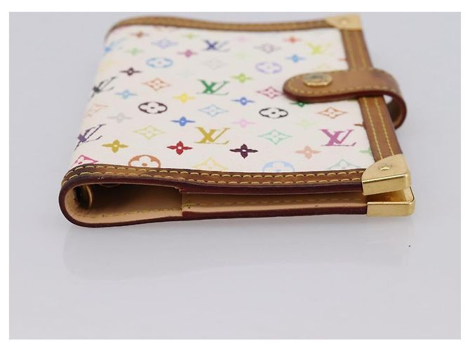 LOUIS VUITTON Monogram Multicolor Agenda PM Planner White R20896 LV Auth BA15509 - view 6