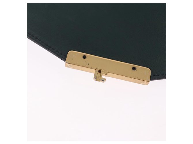 Borsa a spalla PRADA Ready Lock in pelle nera e oro autentica am12604V Nero D'oro - vista 27