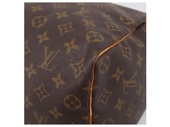LOUIS VUITTON Monogram Speedy 35 Hand Bag M41524 LV Auth 201510 Monogramma - vista 15