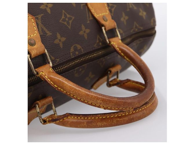LOUIS VUITTON Monogram Speedy 35 Hand Bag M41524 LV Auth 201510 Monogramma - vista 7