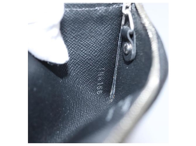 LOUIS VUITTON Damier Graphite Pochette Cles Coin Purse N60155 LV Auth 204807A Damier ebene - vista 12