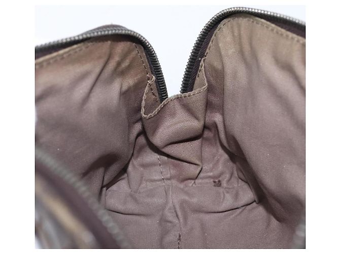 BOTTEGA VENETA INTRECCIATO Pouch Leather Brown 132534 Auth 204355 Marrone - vista 18