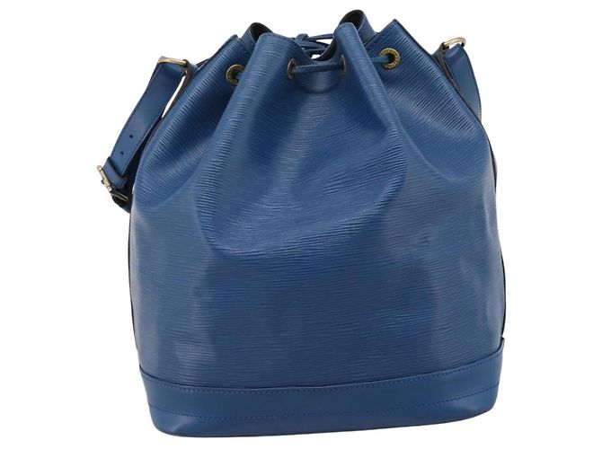 Borsa a tracolla LOUIS VUITTON Epi Noe Blu M44005 LV Auth BA15580 - vista 2