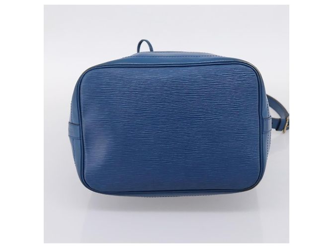 Borsa a tracolla LOUIS VUITTON Epi Noe Blu M44005 LV Auth BA15580 - vista 5