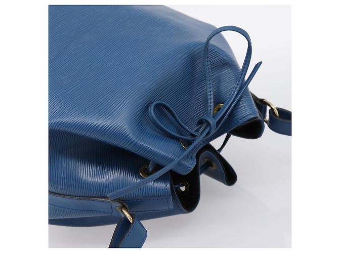 Borsa a tracolla LOUIS VUITTON Epi Noe Blu M44005 LV Auth BA15580 - vista 6