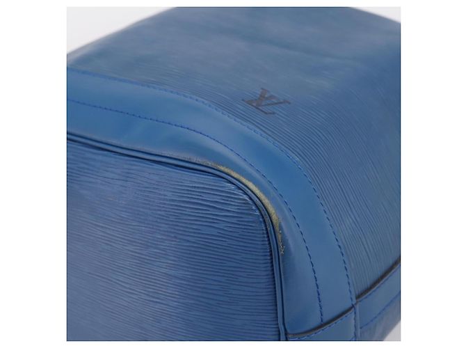 Borsa a tracolla LOUIS VUITTON Epi Noe Blu M44005 LV Auth BA15580 - vista 9