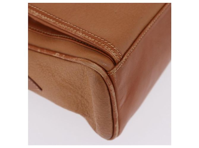 Borsa a tracolla GUCCI in pelle beige tono oro 001 22 1053 Auth ka6226 - vista 23
