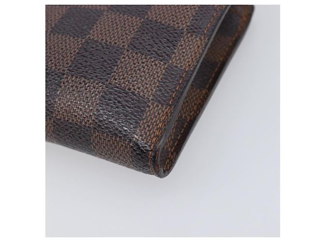LOUIS VUITTON Damier Ebene Marais Pouch LV Auth ar14188 - vista 15