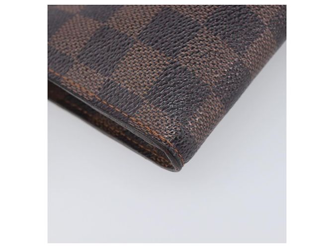 LOUIS VUITTON Damier Ebene Marais Pouch LV Auth ar14188 - vista 16