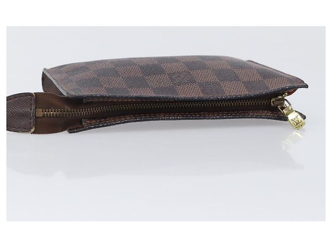 LOUIS VUITTON Damier Ebene Marais Pouch LV Auth ar14188 - vista 5