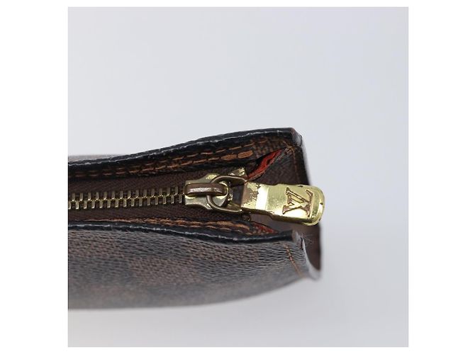 LOUIS VUITTON Damier Ebene Marais Pouch LV Auth ar14188 - vista 9