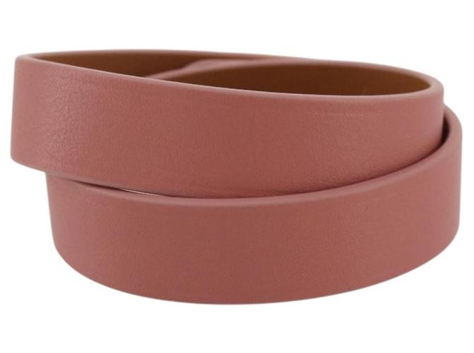 Bracciale Christian Dior Pelle Pink Gold Auth 204944M Rosa D'oro - vista 3