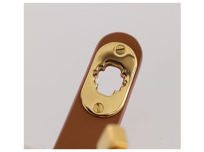 Bracciale Christian Dior Pelle Pink Gold Auth 204944M Rosa D'oro - vista 7
