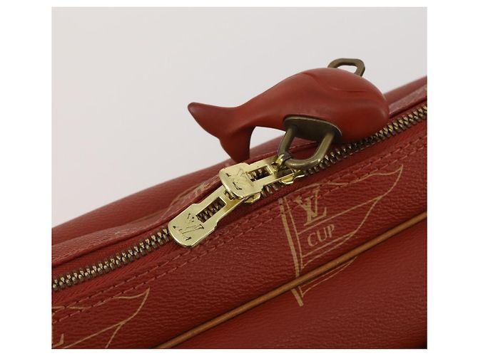 LOUIS VUITTON LV Cup Calvi Shoulder Bag Red M80028 LV Auth 202589 Rot - Ansicht 10