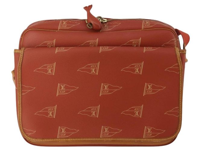 LOUIS VUITTON LV Cup Calvi Shoulder Bag Red M80028 LV Auth 202589 Rot - Ansicht 13