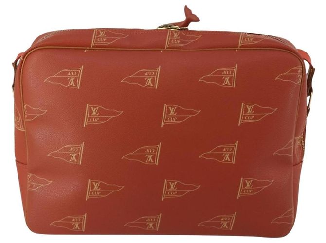 LOUIS VUITTON LV Cup Calvi Shoulder Bag Red M80028 LV Auth 202589 Rot - Ansicht 2