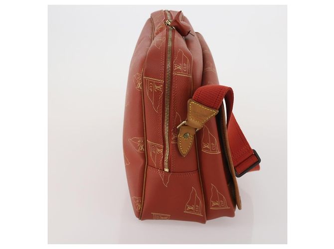 LOUIS VUITTON LV Cup Calvi Shoulder Bag Red M80028 LV Auth 202589 Rot - Ansicht 4