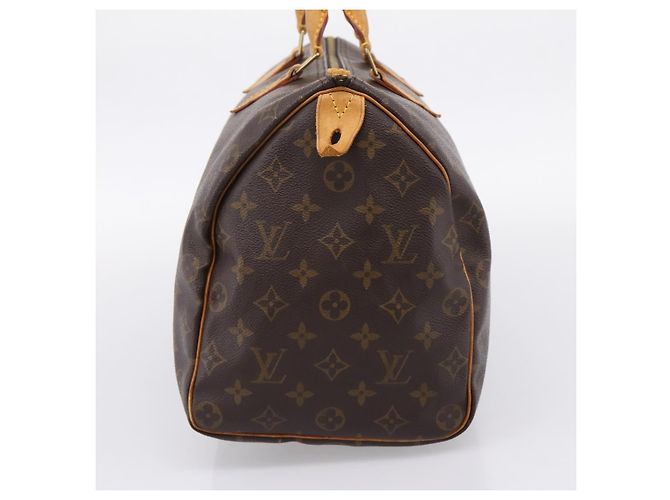 LOUIS VUITTON Monogram Speedy 35 Hand Bag M41524 LV Auth 205121 Monogramma - vista 4