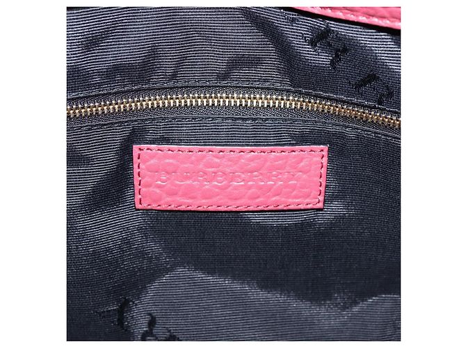 Borsa a mano BURBERRY in pelle 2way rossa e oro autentica 203678 Rosso D'oro - vista 20