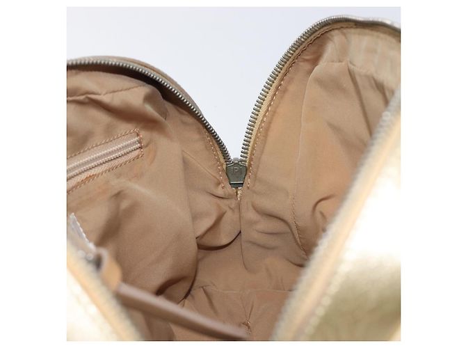 Miu Miu Handtasche aus Leder Gold authentisch 204426 Golden - Ansicht 24
