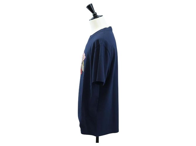 Camiseta LOUIS VUITTON x NIGO Pharrell Williams Navy HTY78WY75 Auth 167608SM Azul marino - vista 3