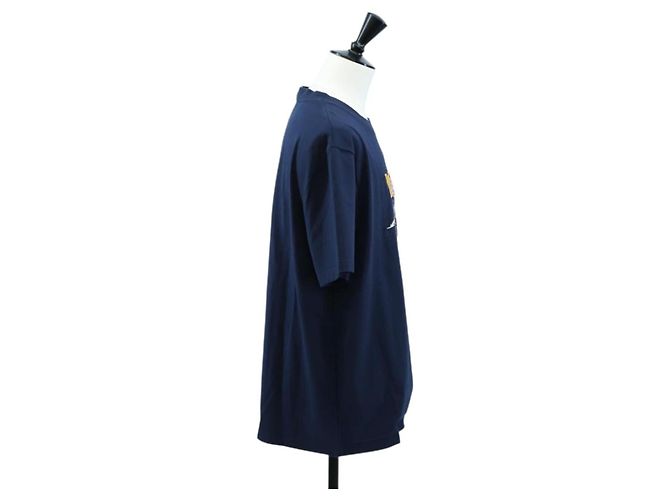Camiseta LOUIS VUITTON x NIGO Pharrell Williams Navy HTY78WY75 Auth 167608SM Azul marino - vista 4
