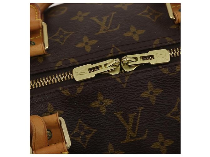 LOUIS VUITTON Monogram Keepall 55 Boston Bag M41424 LV Auth 199425V Monogramm - Ansicht 10