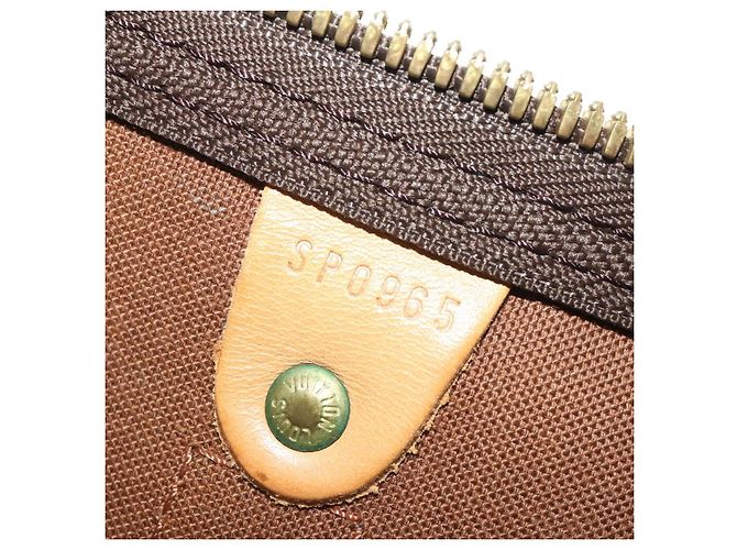 LOUIS VUITTON Monogram Keepall 55 Boston Bag M41424 LV Auth 199425V Monogramm - Ansicht 12