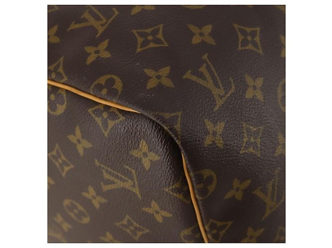 LOUIS VUITTON Monogram Keepall 55 Boston Bag M41424 LV Auth 199425V Monogramm - Ansicht 15