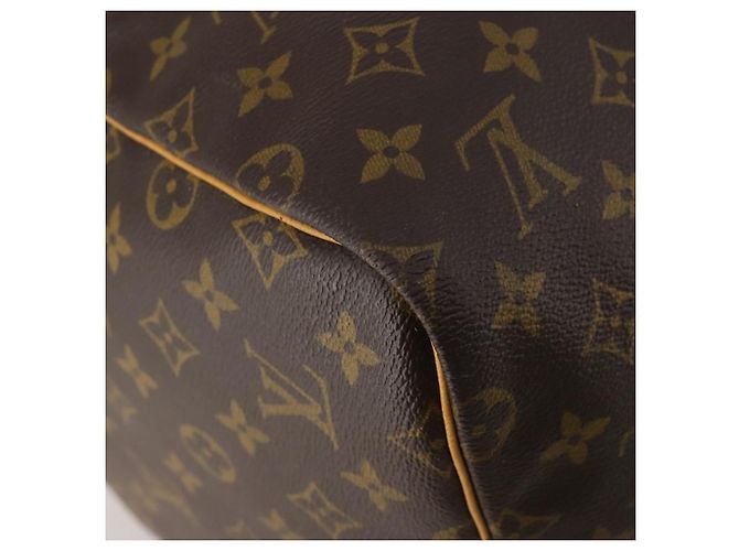 LOUIS VUITTON Monogram Keepall 55 Boston Bag M41424 LV Auth 199425V Monogramm - Ansicht 17