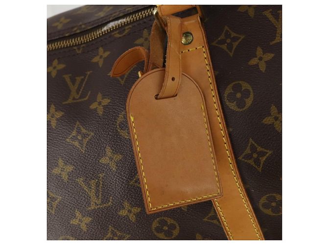 LOUIS VUITTON Monogram Keepall 55 Boston Bag M41424 LV Auth 199425V Monogramm - Ansicht 19