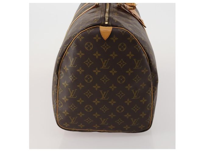 LOUIS VUITTON Monogram Keepall 55 Boston Bag M41424 LV Auth 199425V Monogramm - Ansicht 4
