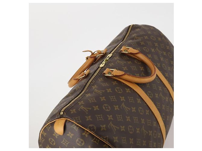 LOUIS VUITTON Monogram Keepall 55 Boston Bag M41424 LV Auth 199425V Monogramm - Ansicht 6