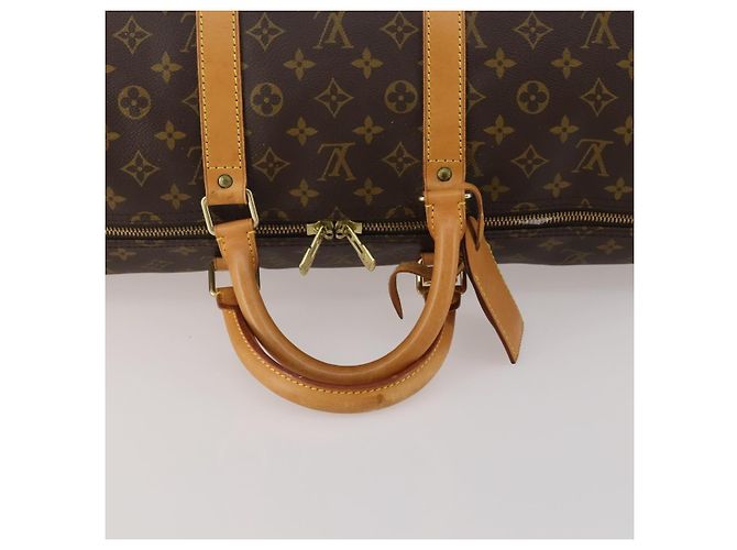 LOUIS VUITTON Monogram Keepall 55 Boston Bag M41424 LV Auth 199425V Monogramm - Ansicht 7