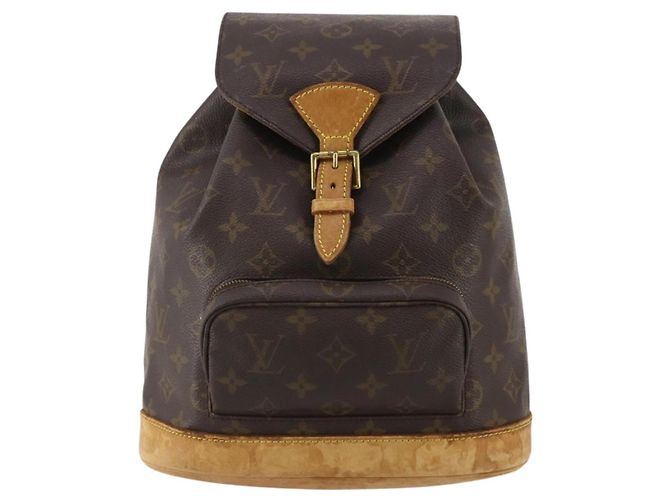 Zaino LOUIS VUITTON Monogram Montsouris MM M51136 LV Auth 197278 Monogramma - vista 13