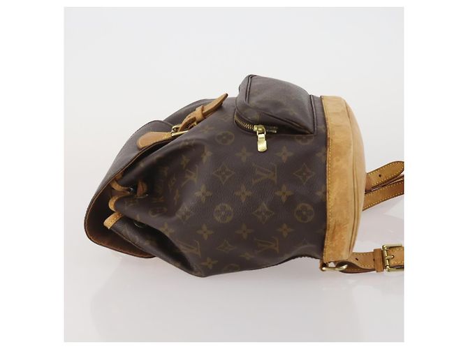 Zaino LOUIS VUITTON Monogram Montsouris MM M51136 LV Auth 197278 Monogramma - vista 4