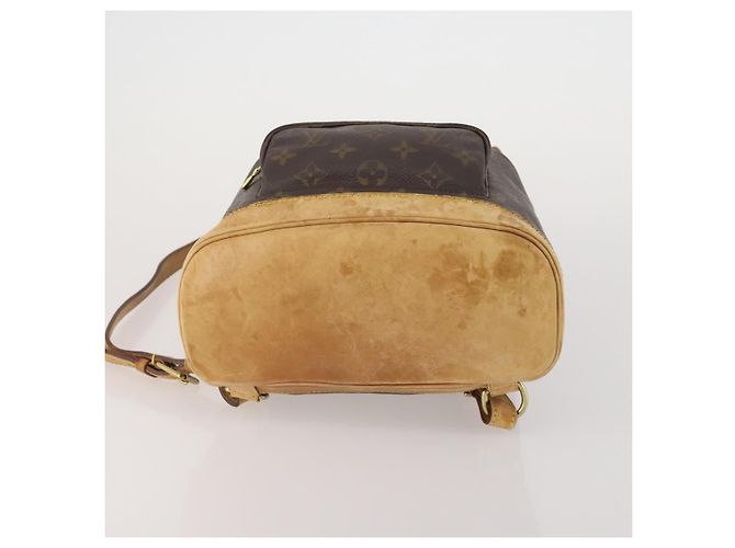 Zaino LOUIS VUITTON Monogram Montsouris MM M51136 LV Auth 197278 Monogramma - vista 5